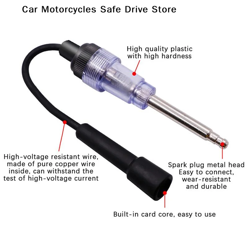Newest Car Spark Plug Tester Pen Auto Checker Detector Diagnostic Tool Ignition System Coil Tester Spark Plug Ignition Tester