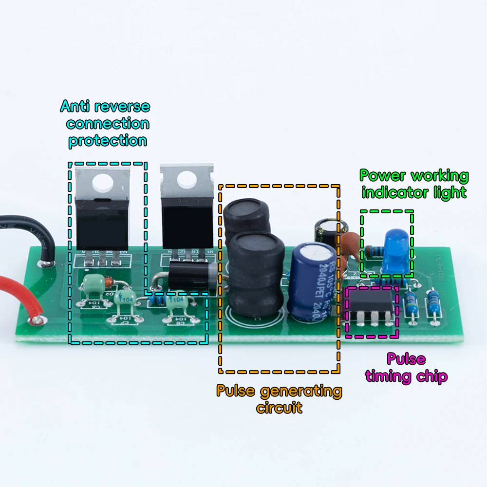 12V Lead Acid Battery Desulfator with Reverse POL Protection Battery Life Extender (12V GREEN 400AH)