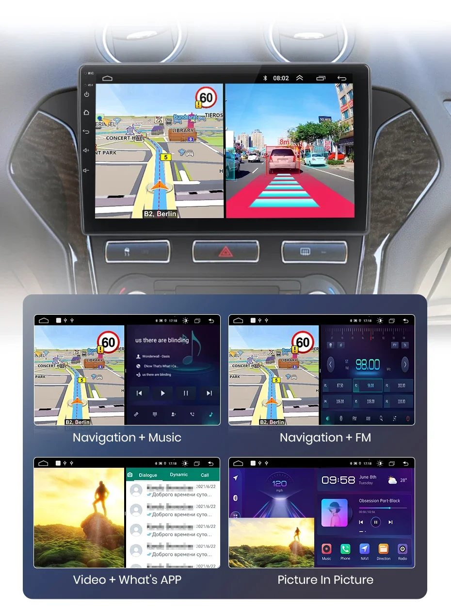Junsun kabelloses carplay android auto radio für ford mondeo 4 mk4 2012-2015 auto intelligente systeme rds bt dsp 2 din autoradio – Detail 22