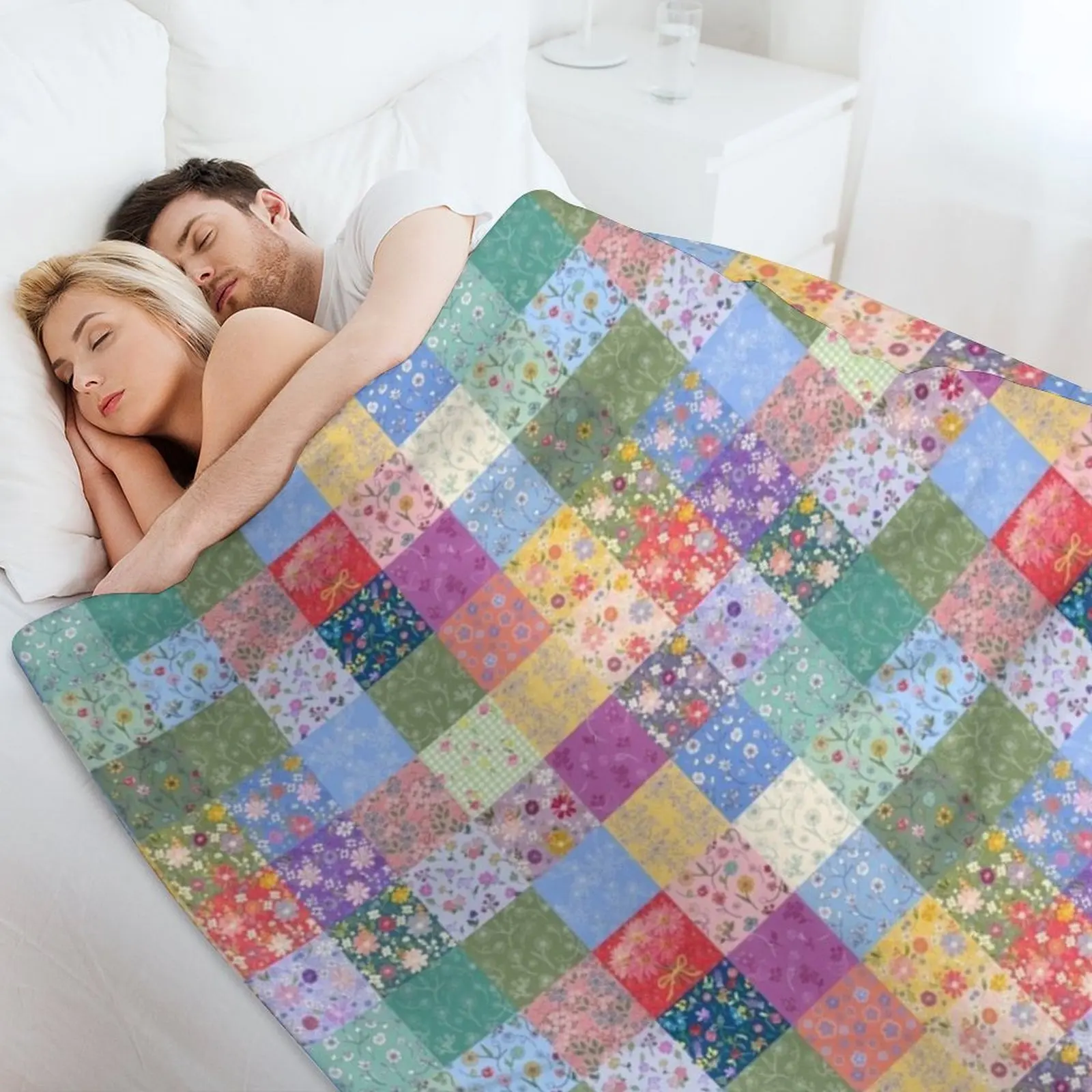 اليد لي أسفل خليط لحاف بواسطة الشاي مع Xanthe رمي بطانية الزخرفية تأثيري أنيمي أنعم كيس النوم البطانيات