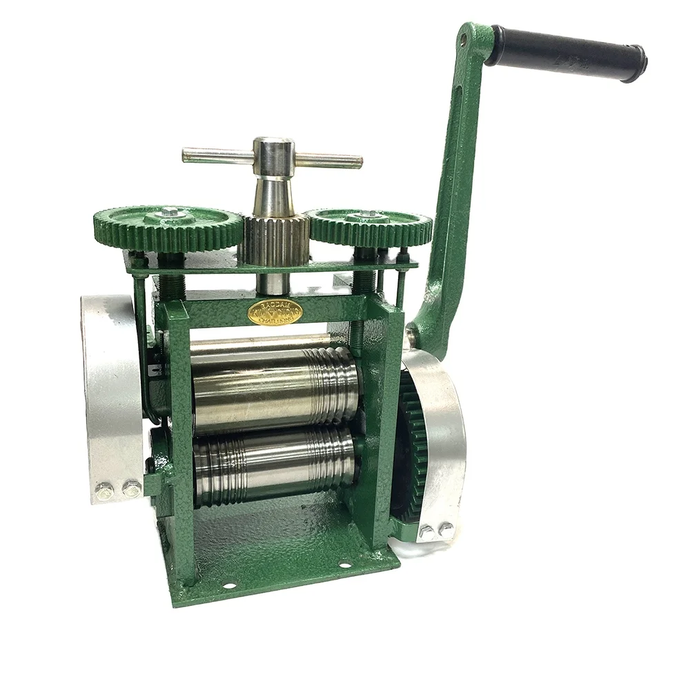 Jewelry Tools Pressing Line Dual-use Machine Jewelry Wire Rolling Mill for Goldsmith Tools