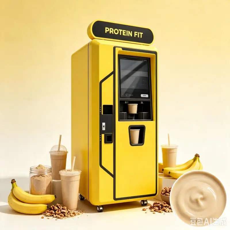 Smart Customized Protein Shake Vending Machine Automatic Drink Preparation System Fitness Nutrition Station Commercial Machine