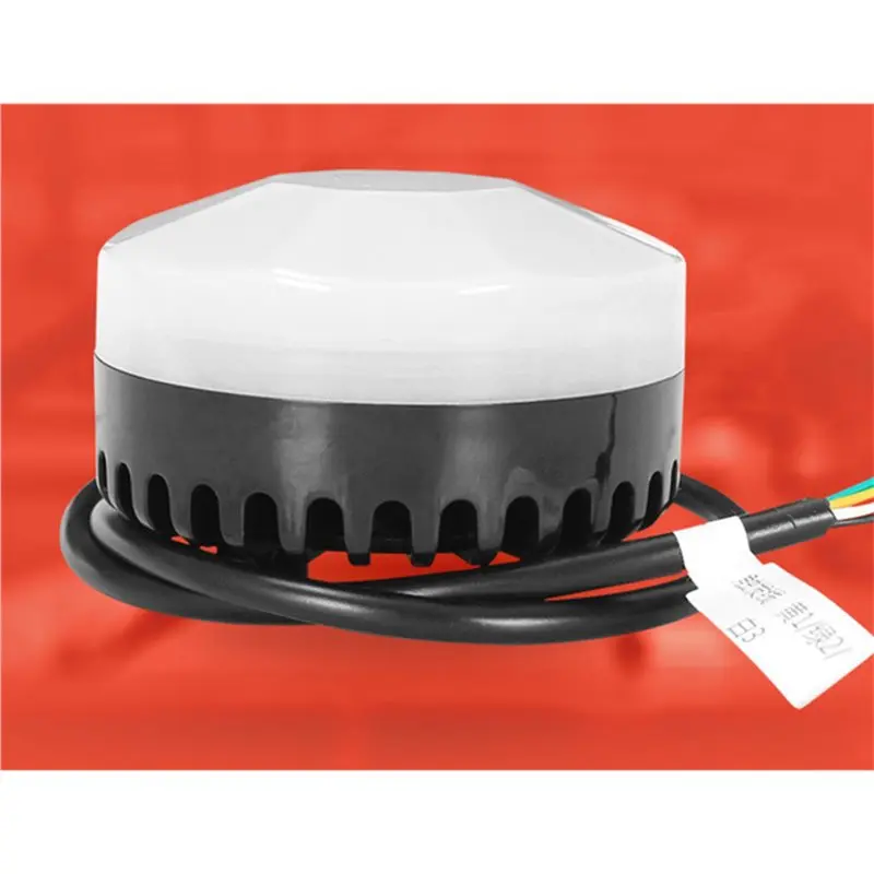 ABGI-4X Modbus RTU akustisch-visueller Alarm mit 3-Farben-Licht, programmierbarer Mini-Schall- und Lichtalarm für industrielle A – Detail 4