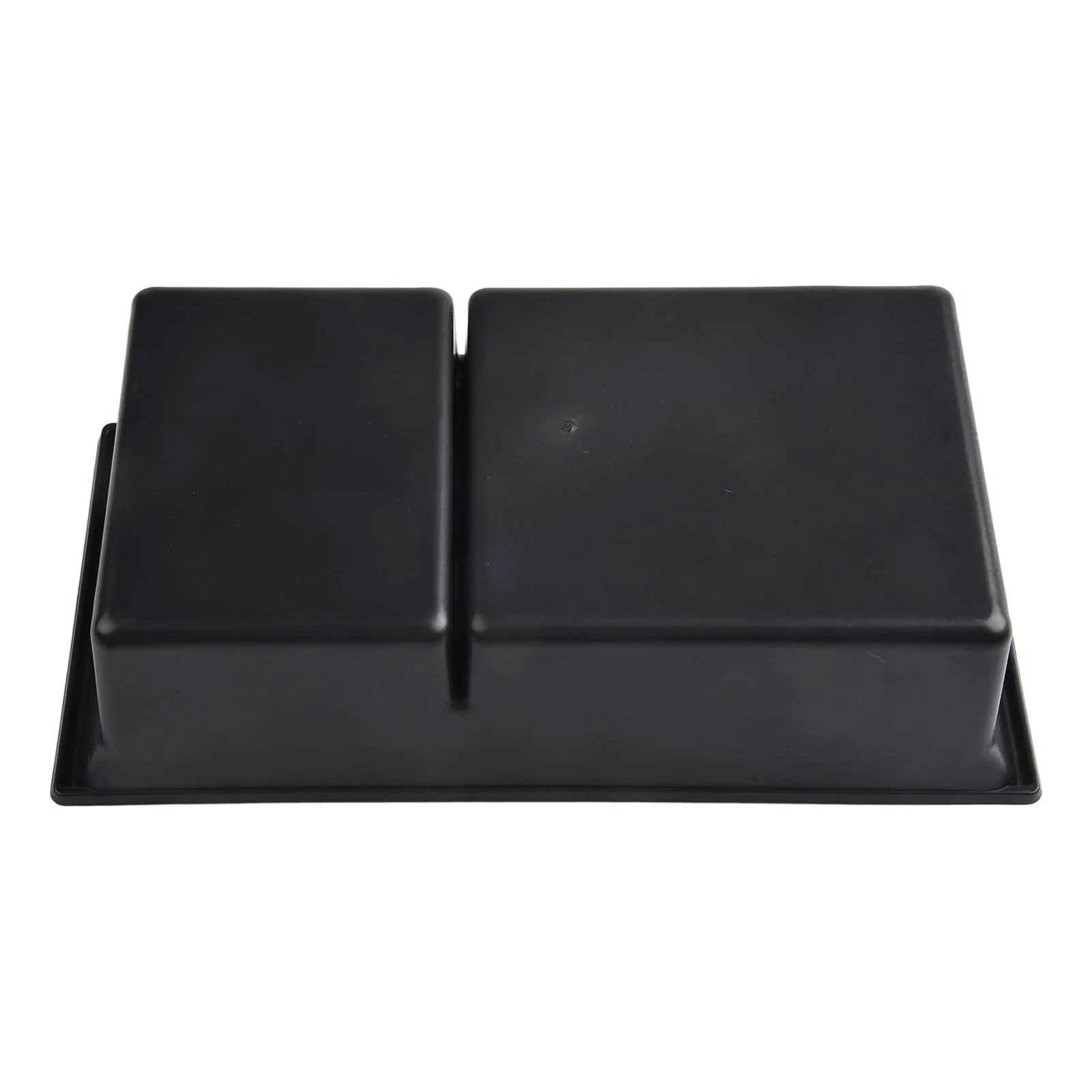 

High Quality Armrest Storage Box Organizer ABS Black Car Accessories Stowing Tray For Toyota Land Cruiser LC300