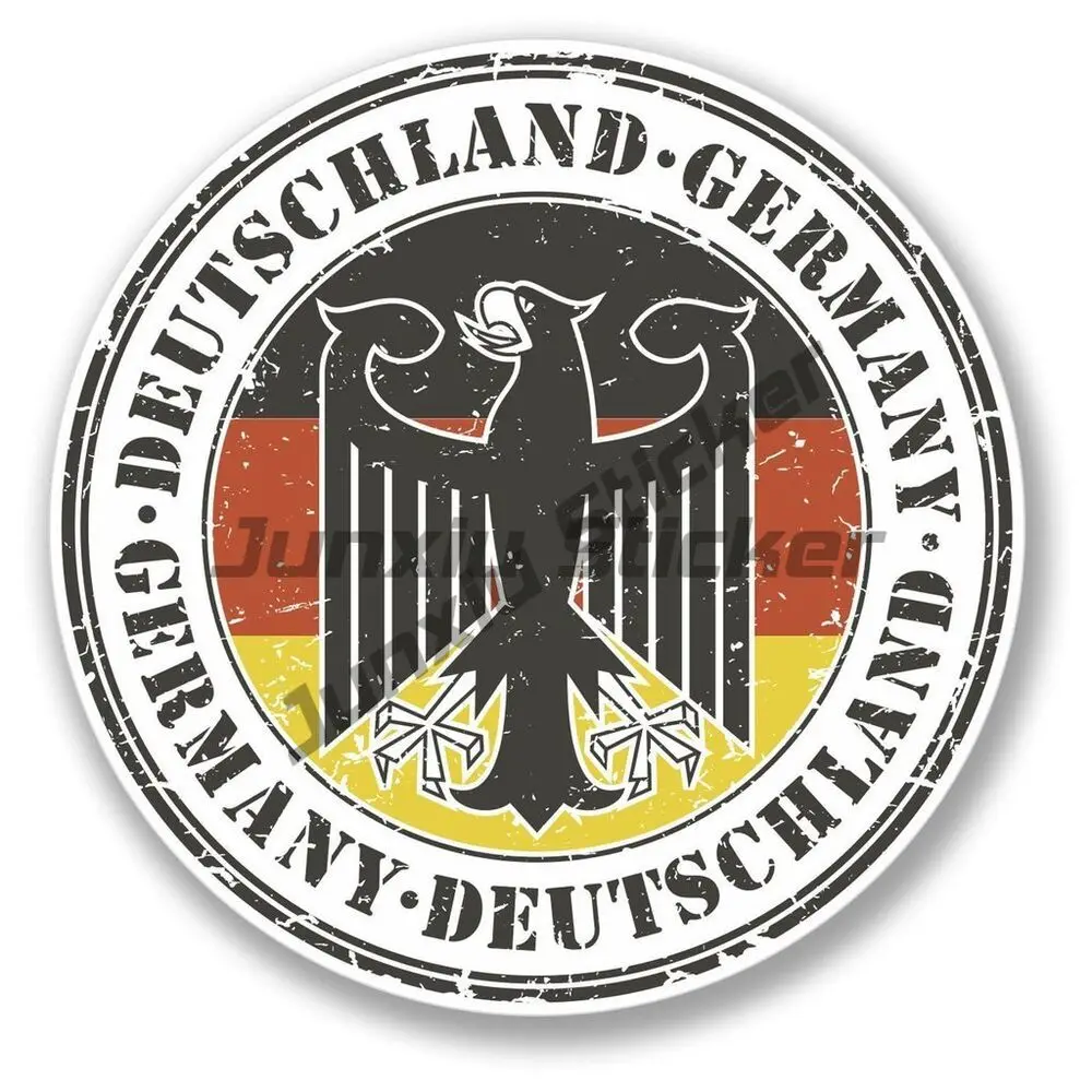 

Germany Vinyl Stickers Laptop Travel Luggage Waterproof Scratch-Proof Bodywork Auto Decoration