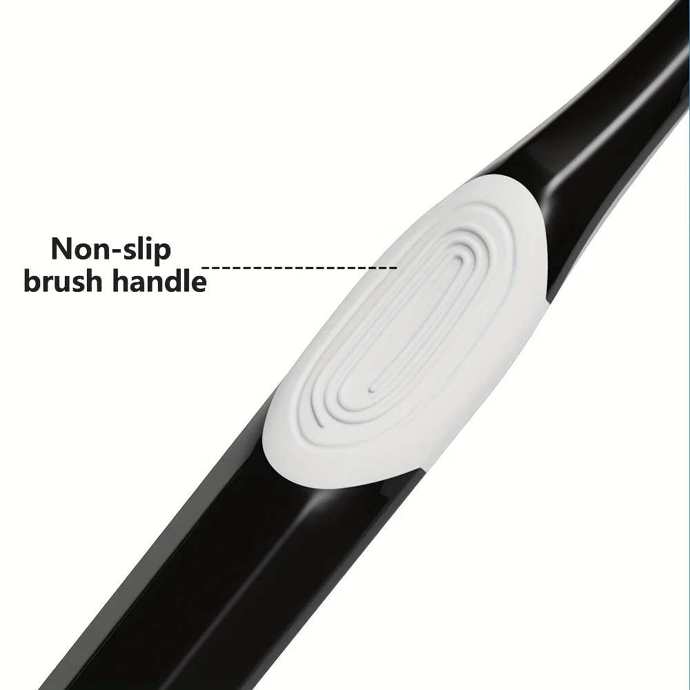 2pcs Advanced Soft Bristled Couple Toothbrush, Wide Head Cleaning and Gum Protection Toothbrush,  for Gift Home Use Toothbrush