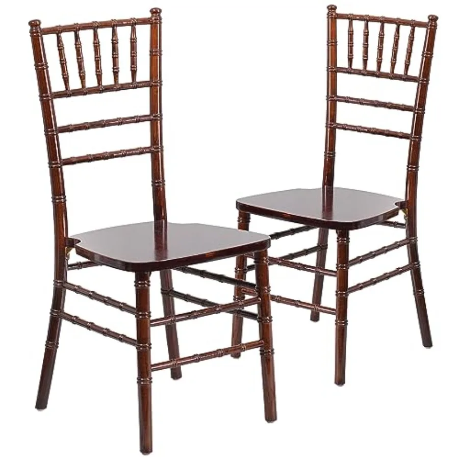 

2 Pack HERCULES Series Fruitwood Chiavari Chair