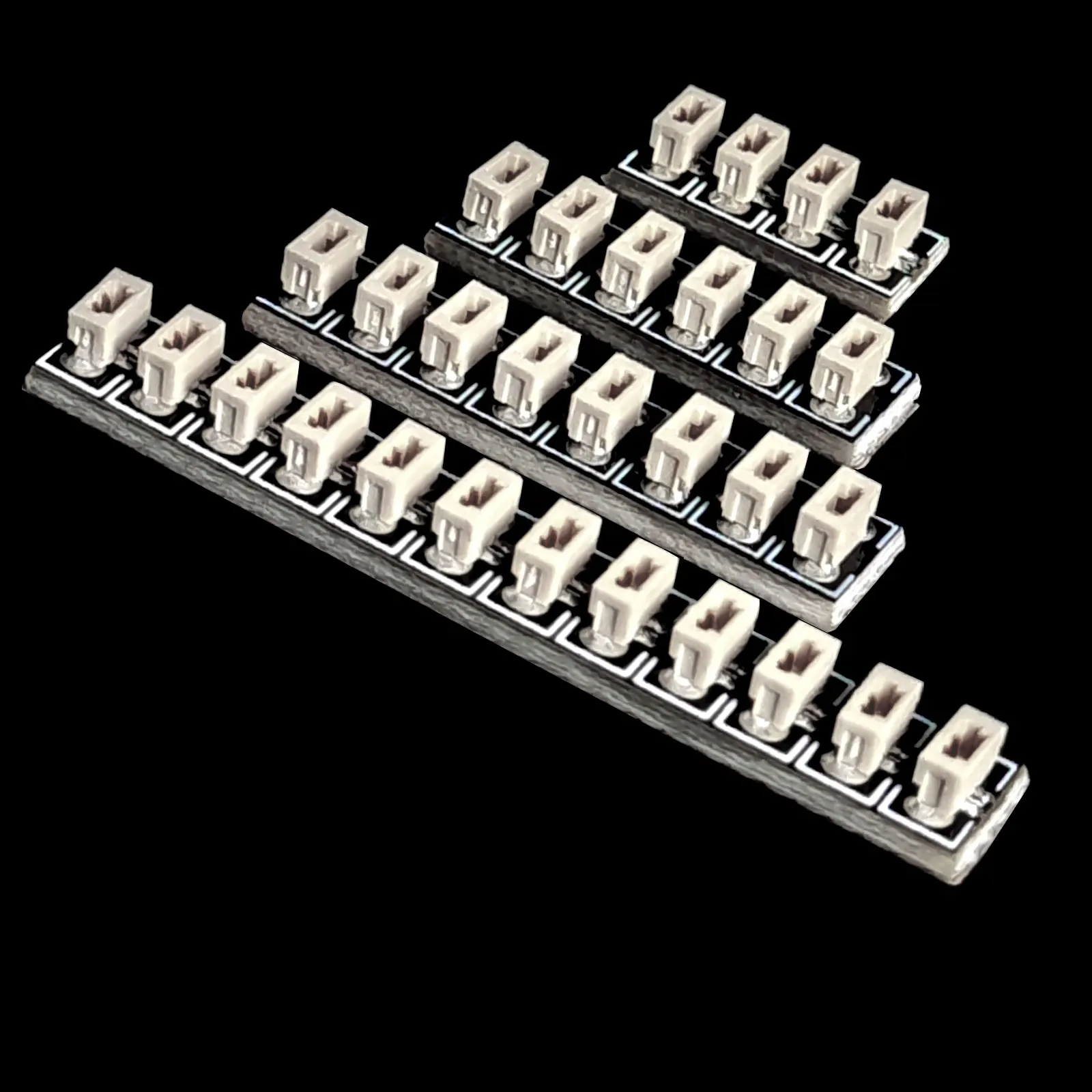 LED Lighting Kit Accessories, 5PCS 0.8MM 2Pin Expansion Board Sockets Compatible With MOC Building Blocks DIY Model Toy
