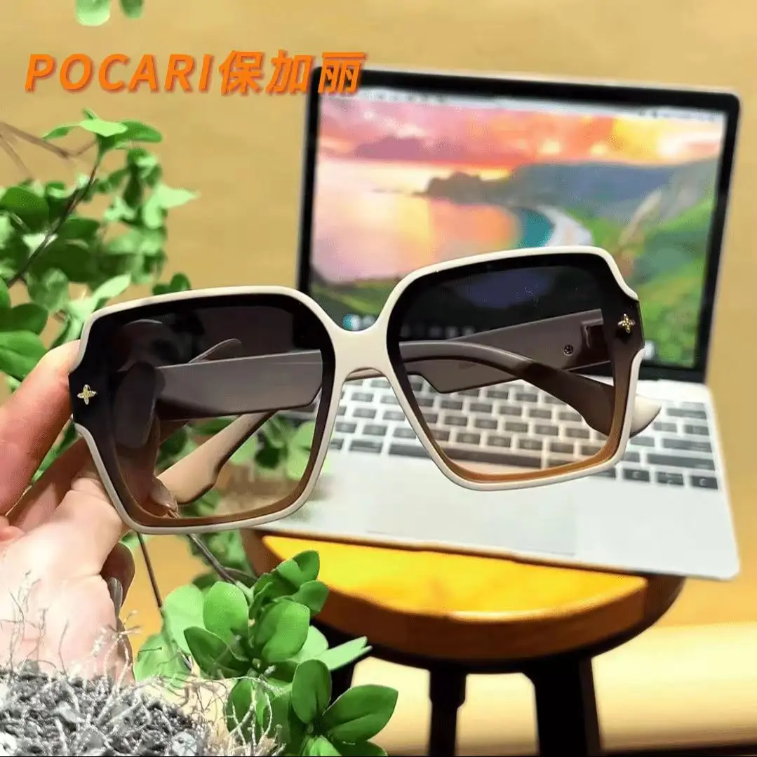 2024 New Square Sunglasses Women Fashion Letter Outdoor Shades Eyewear Trendy Brand Designer UV400 Party Sun Glasses Gafas