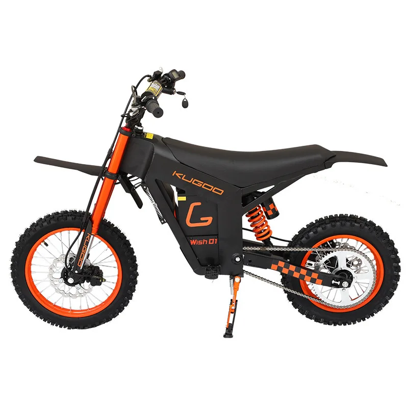 

STLF High-Power 48VTwo-Wheeled Electric Cross-Country Motorcycle for Teenagers Aluminum Alloy Lithium for Overseas Use