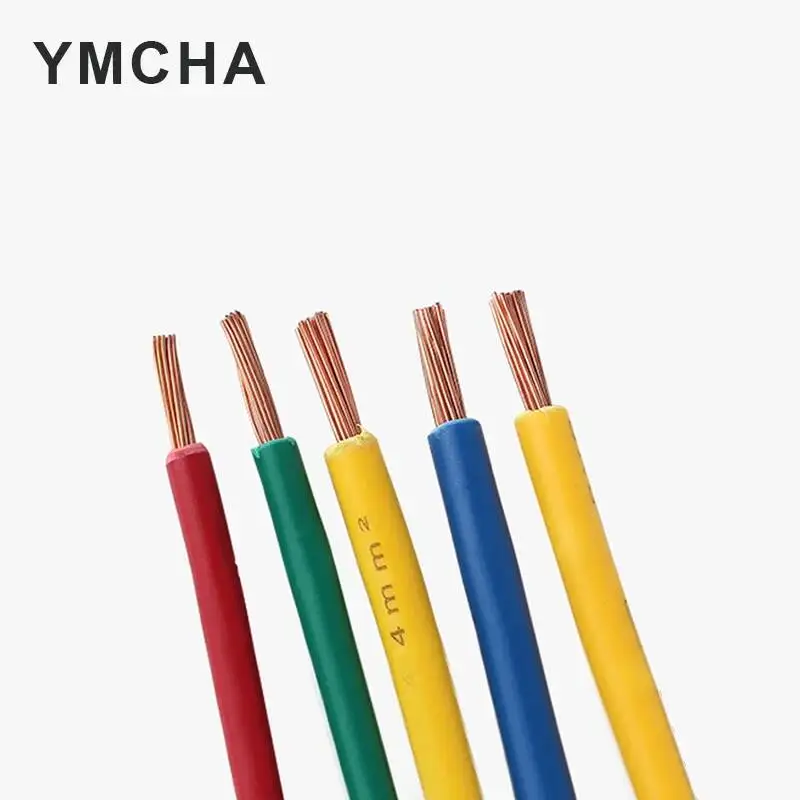5メートルbvrバッテリー接続ケーブル電源マルチストランド電線フレキシブル銅コア車インバータ耐火ソフトワイヤー