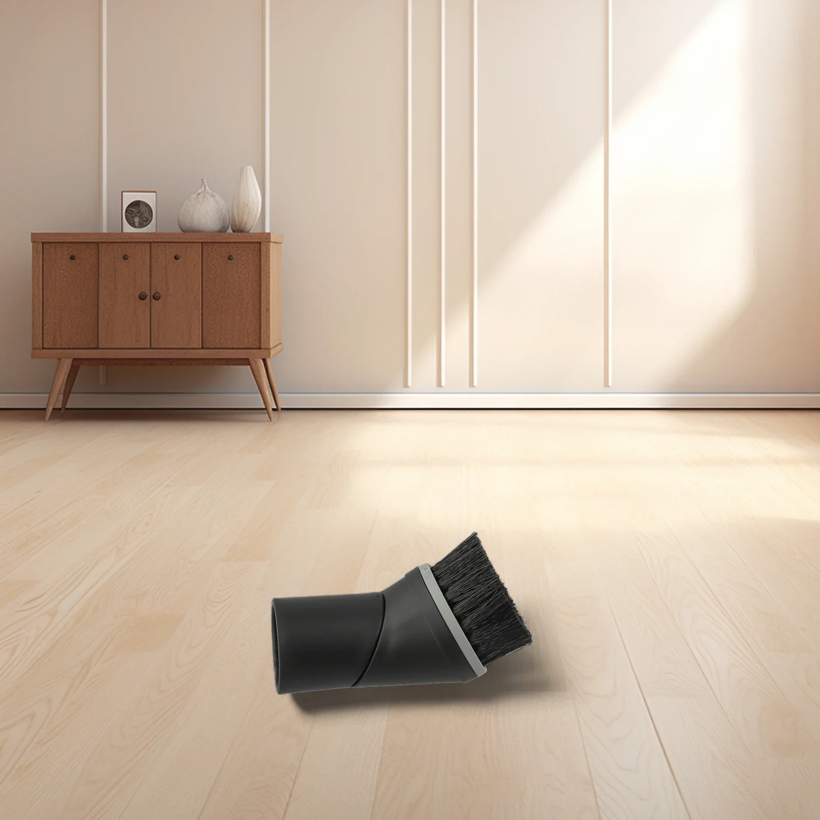 

Maneuverable Round Brush Accessory For Miele S8340 ECOLINE Vacuum Cleaners Compatible With 35mm Connection And Easy Storage