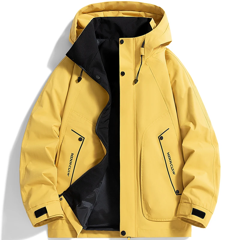 

Men's jacket for spring, autumn and winter 2026 new style windproof, waterproof, loose and trendy workwear fashion top