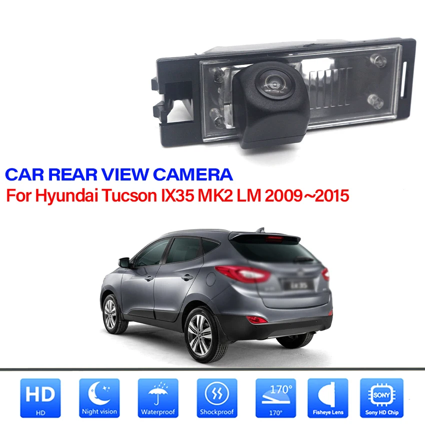 

Rear view Camera Reverse Camera CCD Night Vision license plate camera For Hyundai Tucson 2010 2011 2012 2013 2014 2015