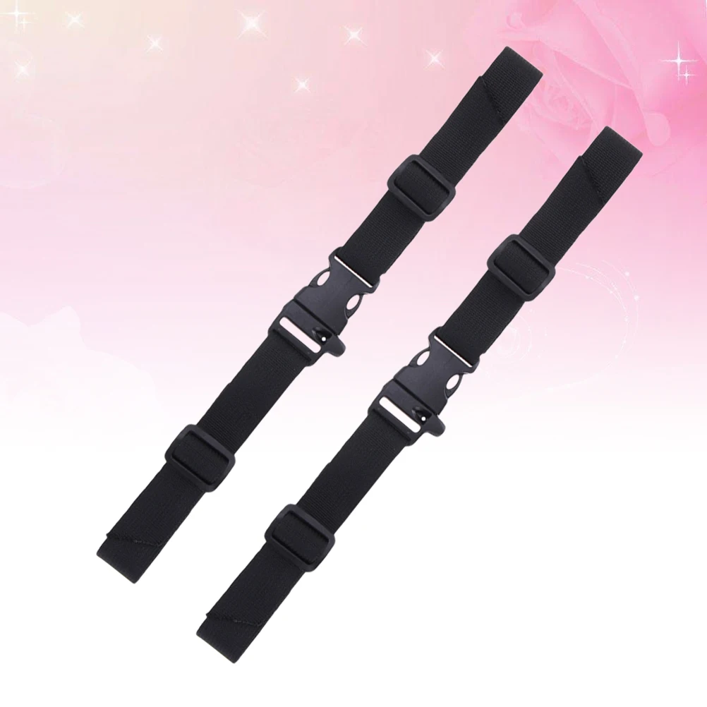

2pcs Backpack Anti-Skid Shoulder Strap Adjustable School Bag No-Slip Belt Quick Release Buckle Lightweight Free Hands Outdoor