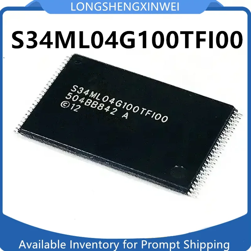 1PCS S34ML04G100TFI00 S34ML04G100TF100 Storage 512MB Flash Memory Chip NEW