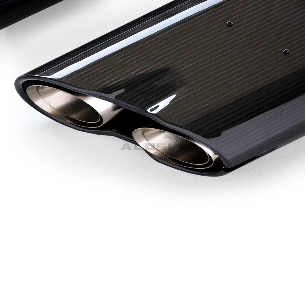 Geschikt voor Mercedes G-Klasse W463 W464 G63 G500 hoogwaardige koolstofvezel uitlaattips