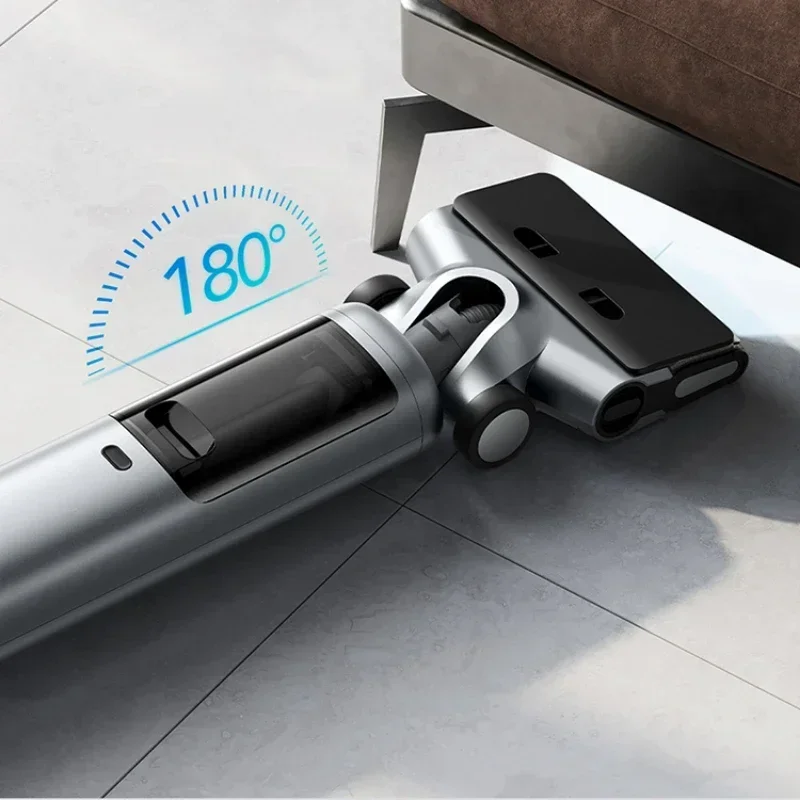 مكنسة Shunzao Scrubber H200 الكهربائية، آلة الغسيل والسحب المتكاملة، تنظيف الحواف الموسعة، التنظيف التلقائي