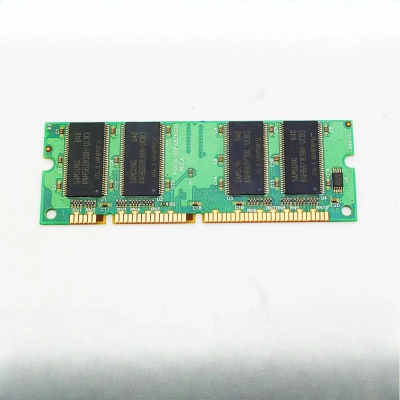 

for HP 5200, 9050, 9040, 4250, 4350 memory modules with a capacity of 128 MB