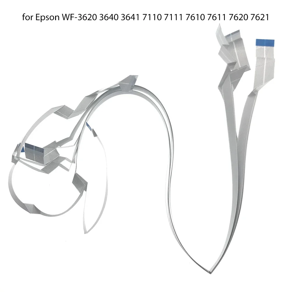 Cable de cabezal de impresión para uso con modelos de impresora WF3620 WF3640 WF3641 WF7110 WF7111 WF7610 WF7611 WF7620 WF7621, 1 unidad