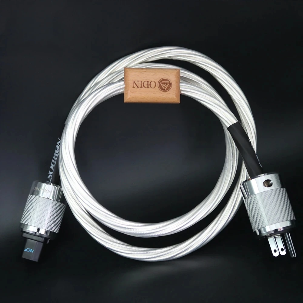 

Кабель питания Nordost ODIN 2 из стерлингового серебра, штепсельная вилка Европейского/американского стандарта, флагманский высококлассный кабель питания, HI-Fi усилитель, аудиокабель питания