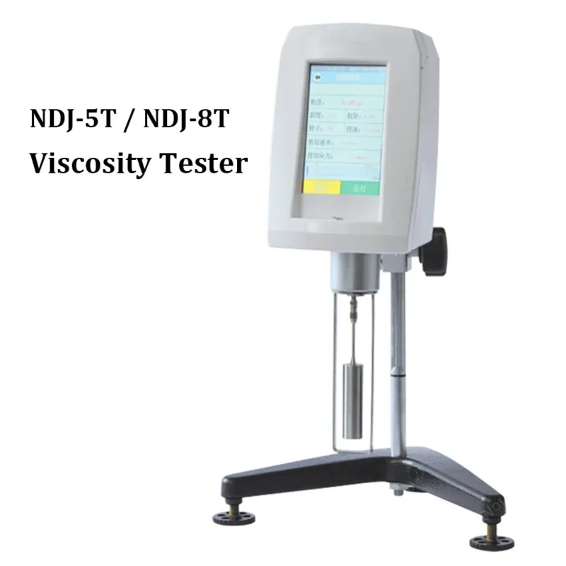 -5T/NDJ-8T Rotational Viscometer Digital LCD Adjustable Speed Rotary Viscosity Tester Testing Equipment For Oil Paint Plastic