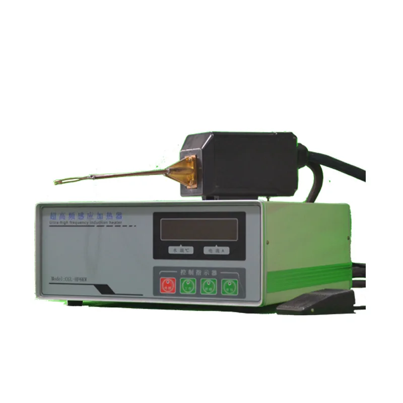 

F heating machine Copper pipe welding equipment High frequency annealing Induction heating