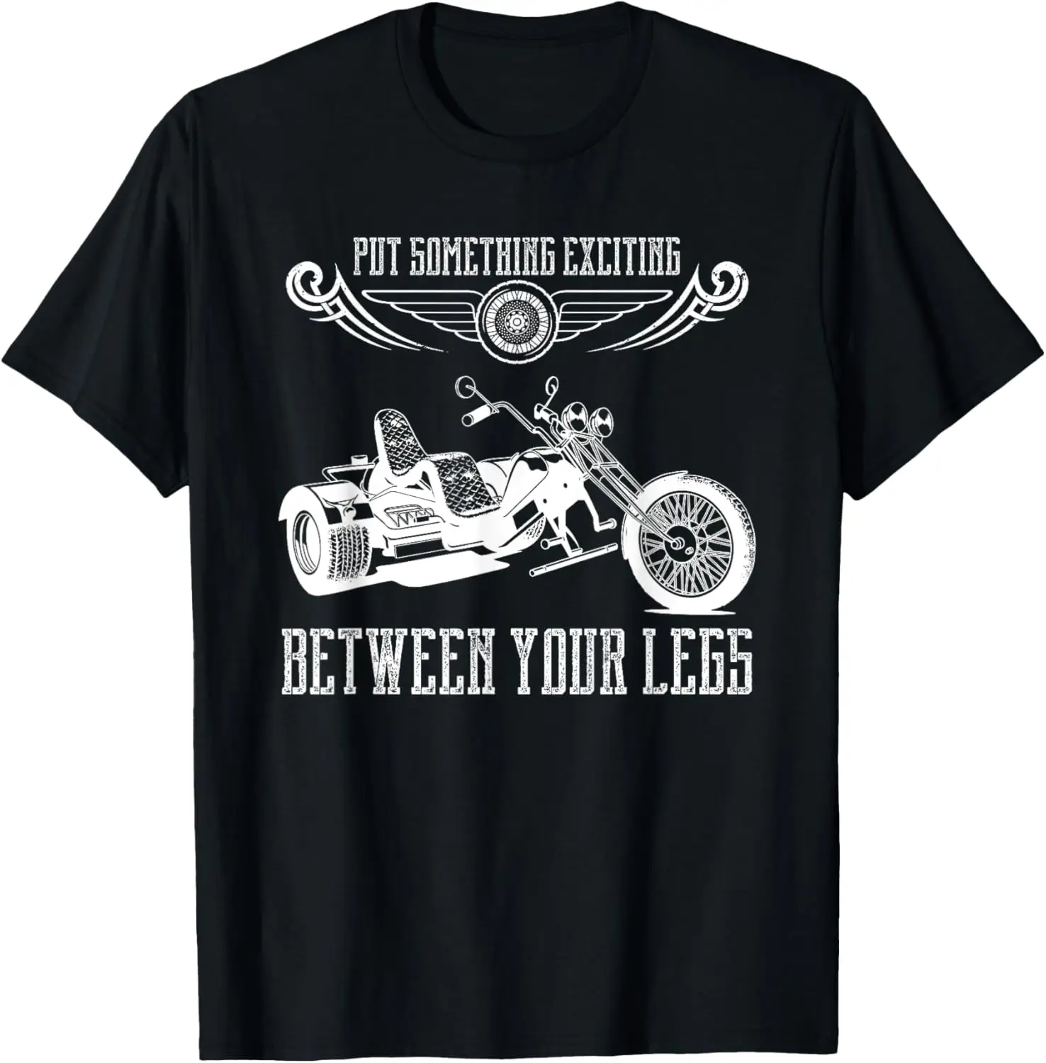 

Funny Triker Motortrike Motorcycle Trike Three Wheeler T-Shirt Motorcycle