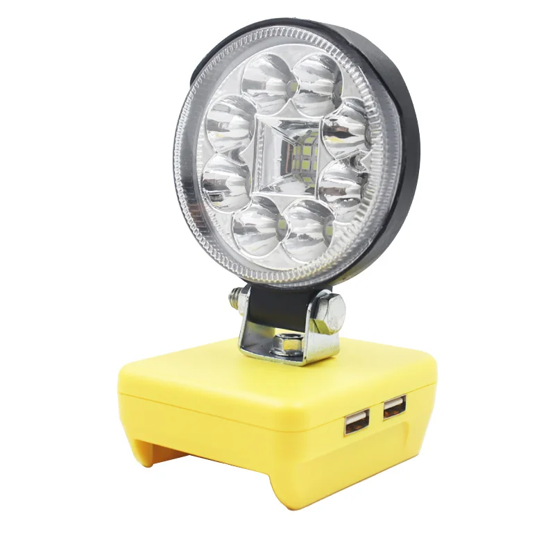 Imagem -03 - Polegada Carro Conduziu Luzes de Trabalho Lanternas Tocha Spotlight Usb Power Bank para Milwaukee 18v M18 para Dewalt 20v 60v Li-ion Bateria 3