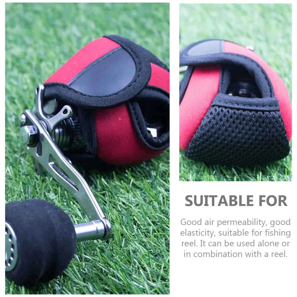 

Lightweight Fishing Reel Protector Waterproof Breathable Pouch for Fly Reel Outdoor Fishing Accessory Portable Bag