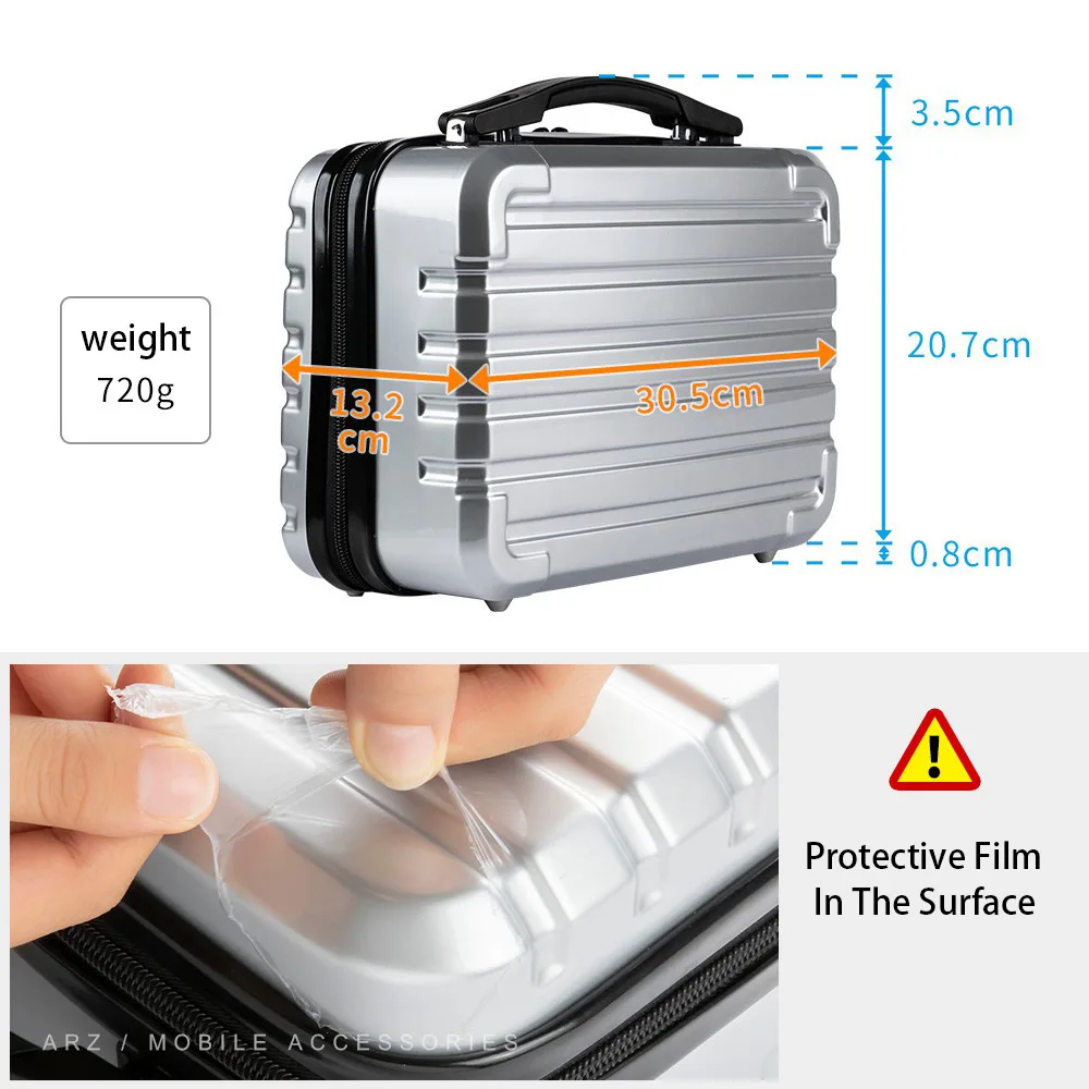 Imagem -02 - Suitcase Itable Itable Itable Itable Itable Itable Itable 3 Tortorage ag ag or ou Avavic Mala de Viagem Tortoragem Aterà Prova de Terra nd e Collision Nti-colisão ox Ccessory ox ox 1