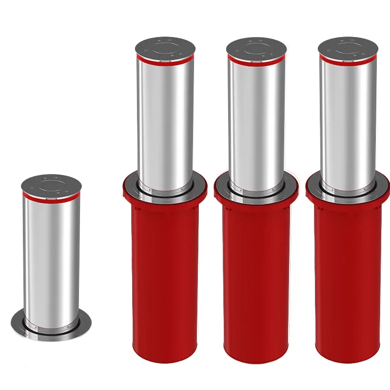 Factory Outlet Automatic Hydraulic Collision Roadblock Lifting Column Electric Remote Control Bollard Traffic Barriers Product