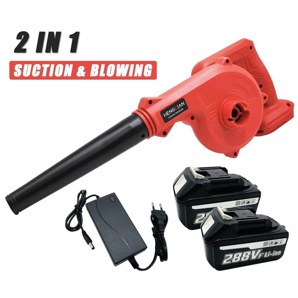 

1500W Cordless Electric Air Blower Vacuum Cleannig Blower Leaf Computer Dust Collector Power Tool For Makita 18V Li-ion Battery