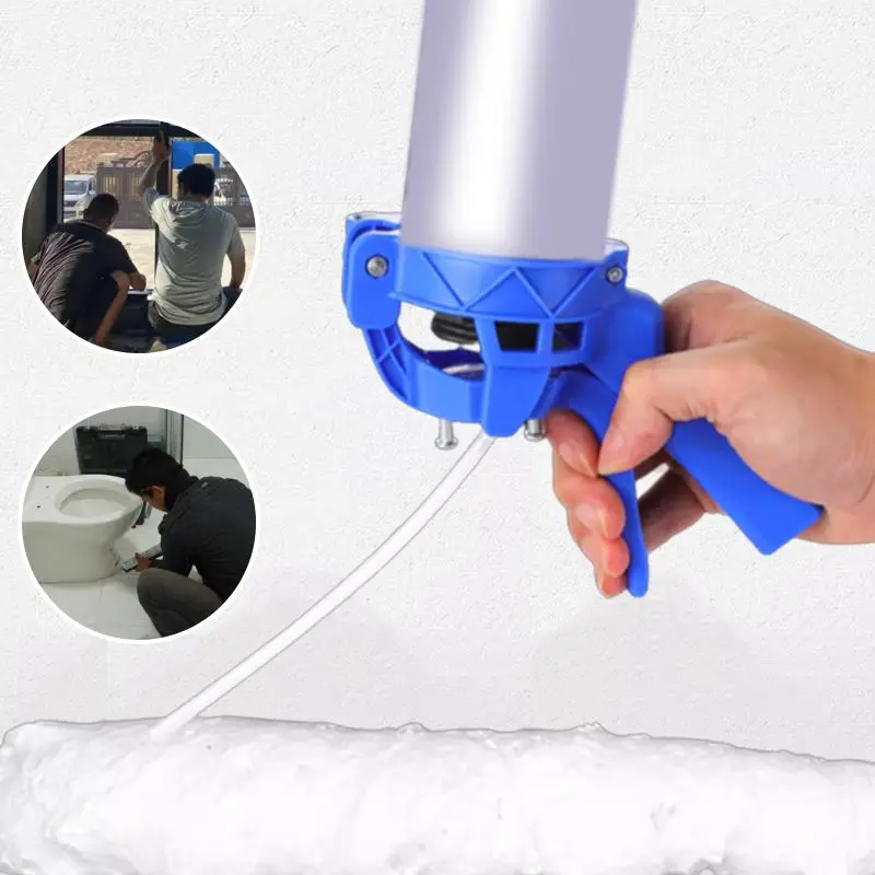 Imagem -04 - Universal Foam Spray Gun para Renovação de Casa Foaming Jet Acessórios para Pistola de Cola Selante Caulking Tool Press Tool