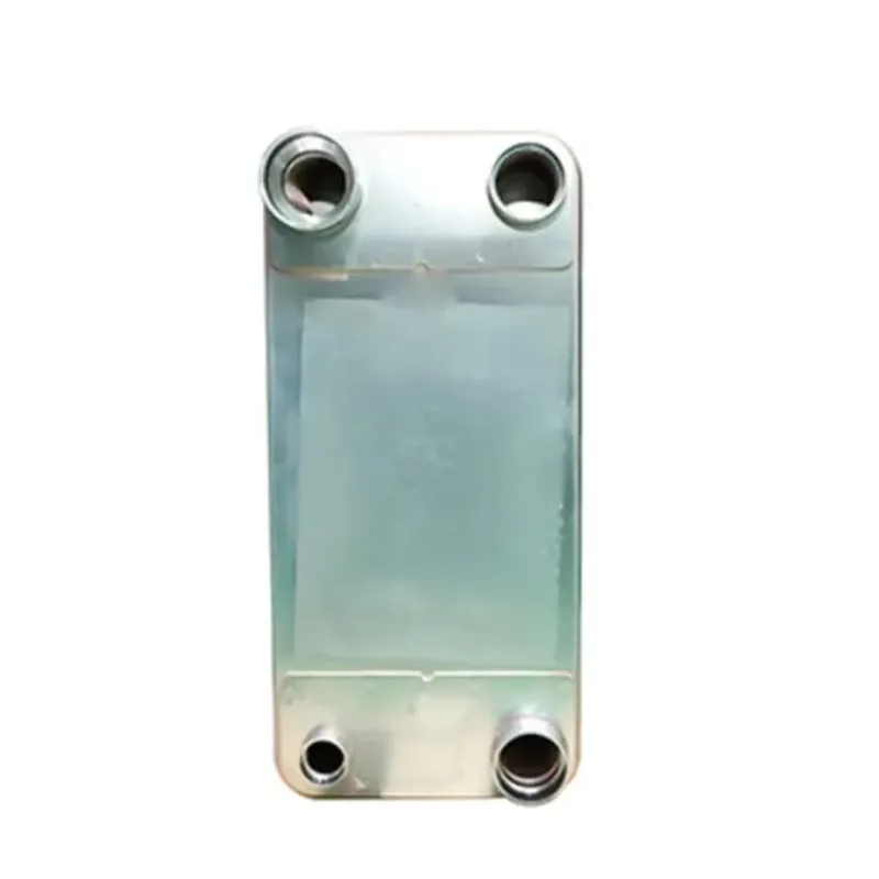 Economizer Efficient SS316 Plate Heat Exchangers FHC120T Water To Water Heat Exchange 6 Connections 530*250 Plate CE UL PED