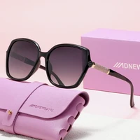 ADNEWBANU gafas de sol de lujo para mujer, montura grande de mariposa para hombre, fiesta de conducción, polarizadas al aire libre Uv400, gafas Vintage de moda