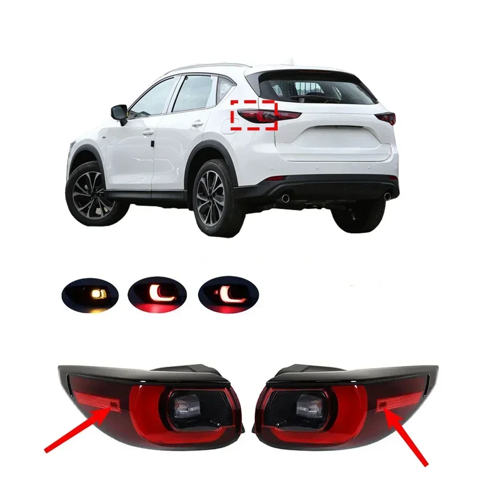 

1 Pcs US Version Outer Rear Lamp for Mazda CX5 2022 Tail Lamp for CX-5 Rear Parking Stop Lamp Turning Signal Lights L or R