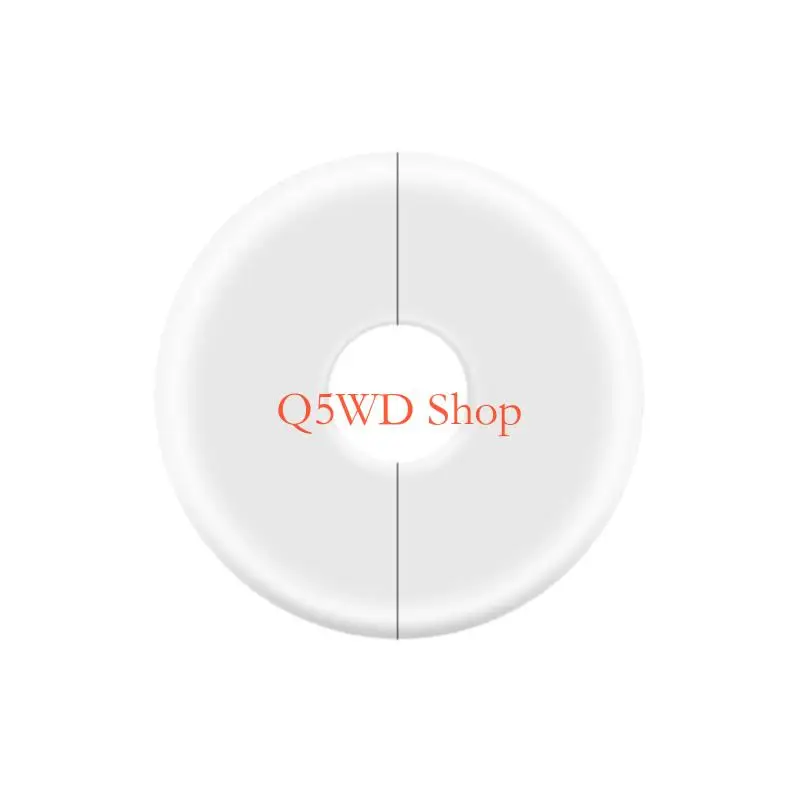 Q5WD لوحة غطاء أنيقة حديثة لإدارة الكابلات لوحة غطاء مناسبة لمقبس 86 نوع