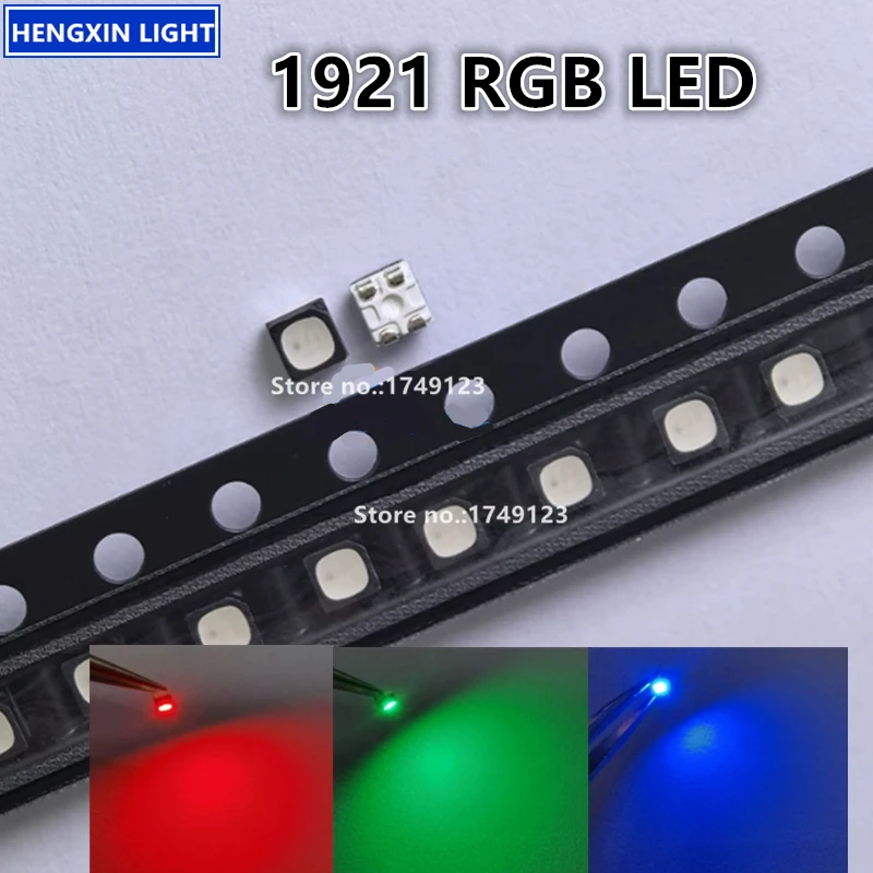 Super Bright 1921 RGB SMD LED, Common Anode, P2.5-P4 Outdoor Display Screen Repair, 1921 Full Color Light-emitting Diode