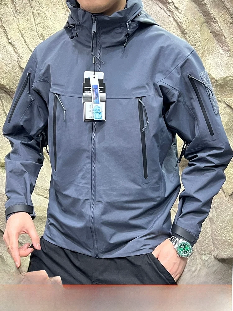 

Военная версия, высококачественное полностью Sed Hard ell ветрозащитное водонепроницаемое тактическое камуфляжное джето, уличное нейлоновое пальто