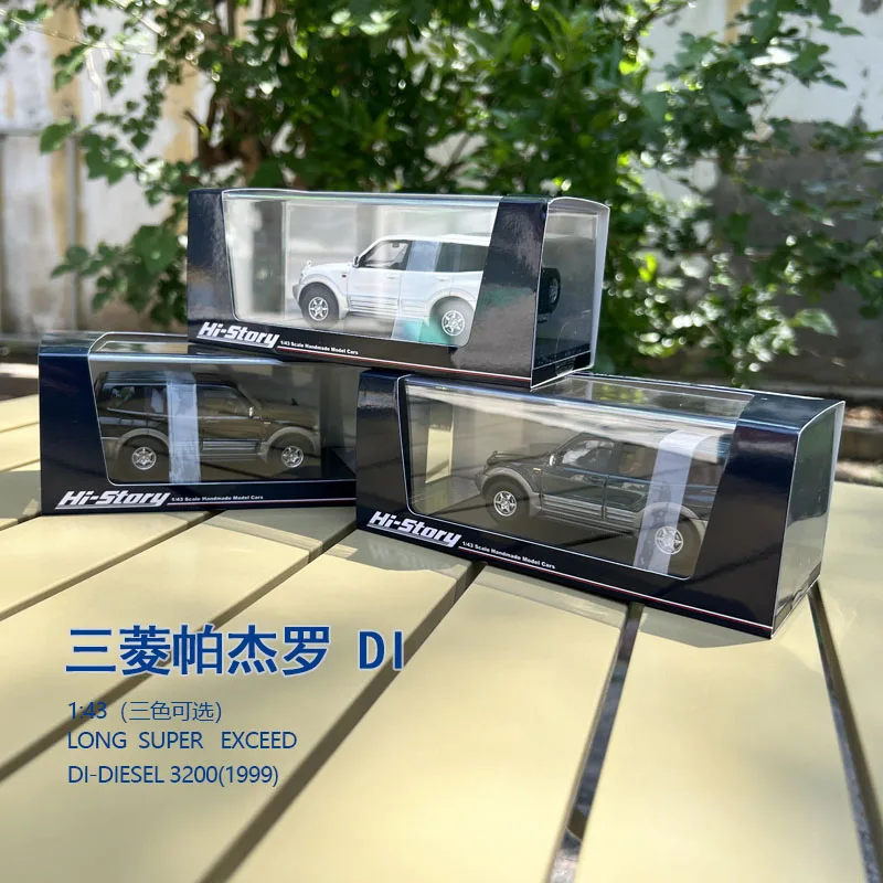 

Высокоэтажные модели автомобилей ручной работы в масштабе 1:43, MITSUBISHI PAJERO Long Super Exceed DI-Diesel 3200 (1999, для коллекции и демонстрации