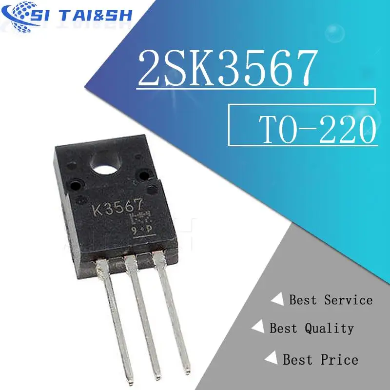 10pcs 2SK3568 TO-220F K3568 TO-220 2SK3569 K3569 2SK3567 K3567 2SK3566 K3566 2SK3562 K3562 2SK3561 K3561 2SK3530 K3530 TO220F