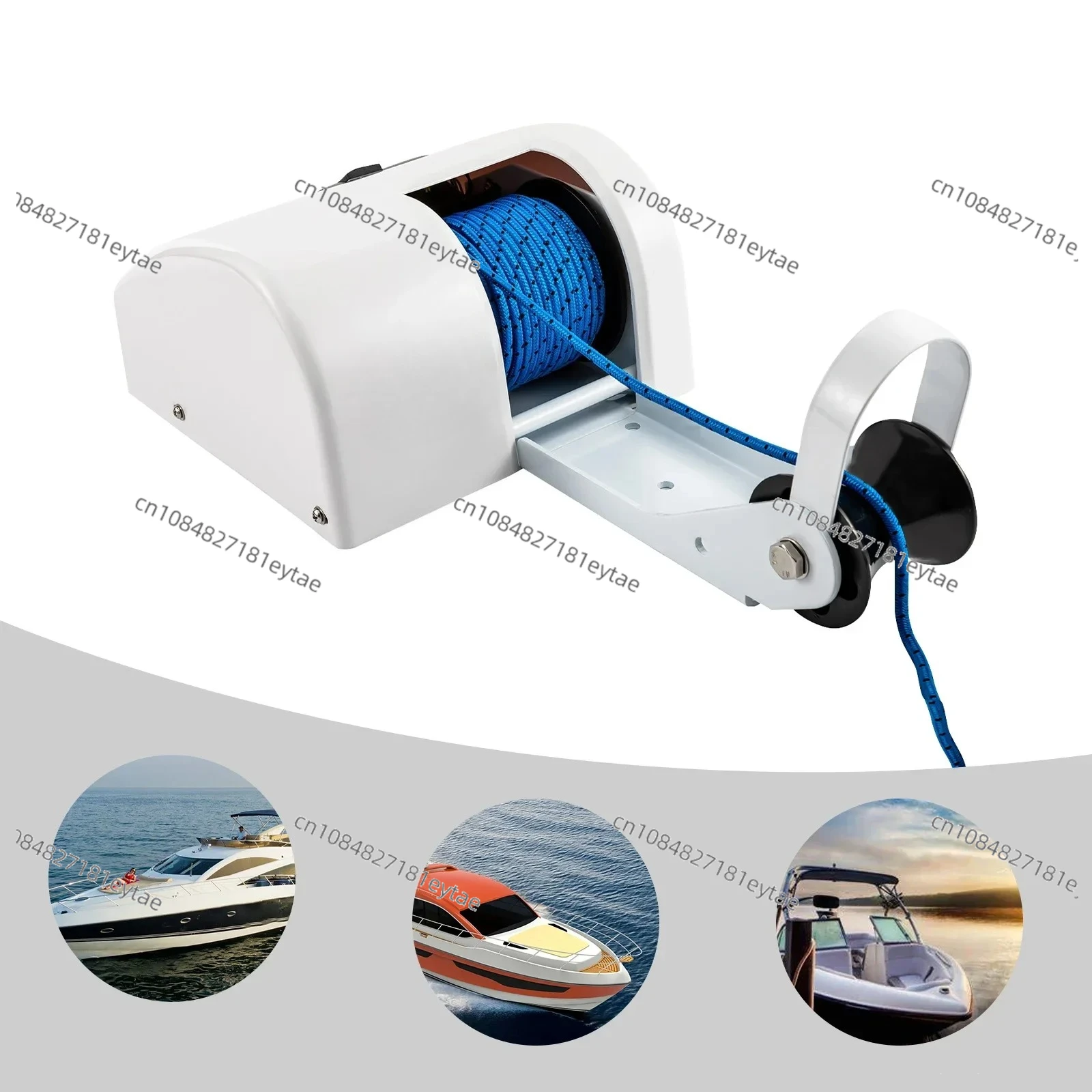 45LBS 12V Anchor Winch Boat Boat Anchor Winch Electric With Remote Wireless Control Marine Saltwater Boat Accessories