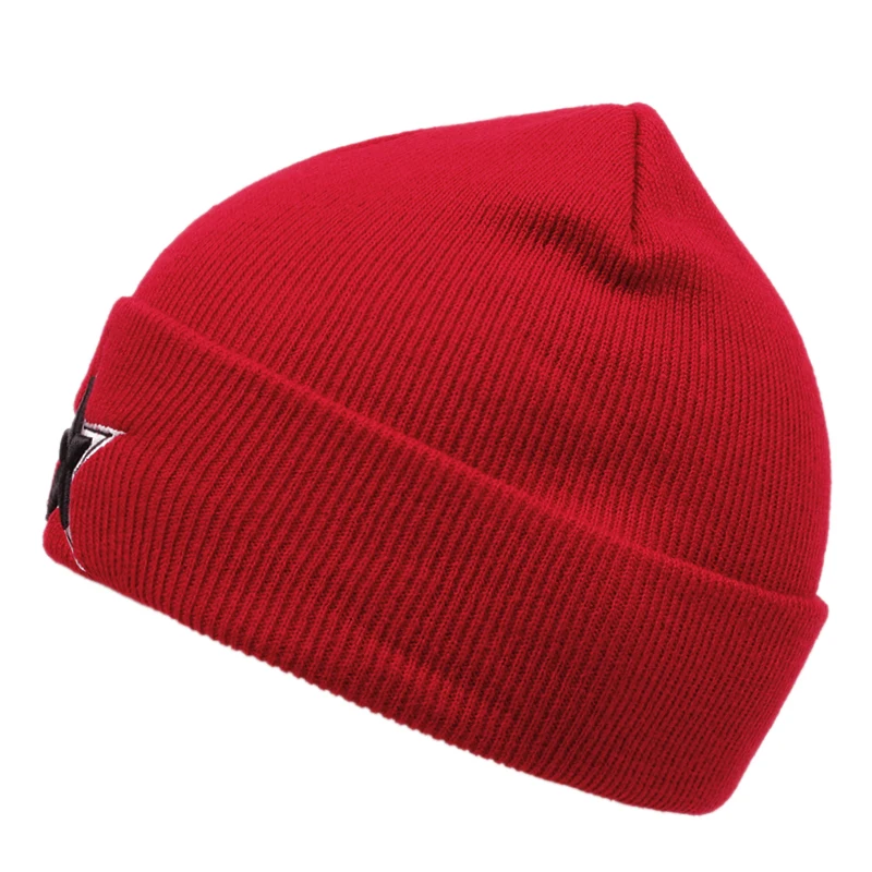 Autumn Winter Hat Beanie Y2K Men Wine Red Striped Knitted Caps For Men Women Outdoor Keep Warm Ski Bonnet Casual Cold Cap Male