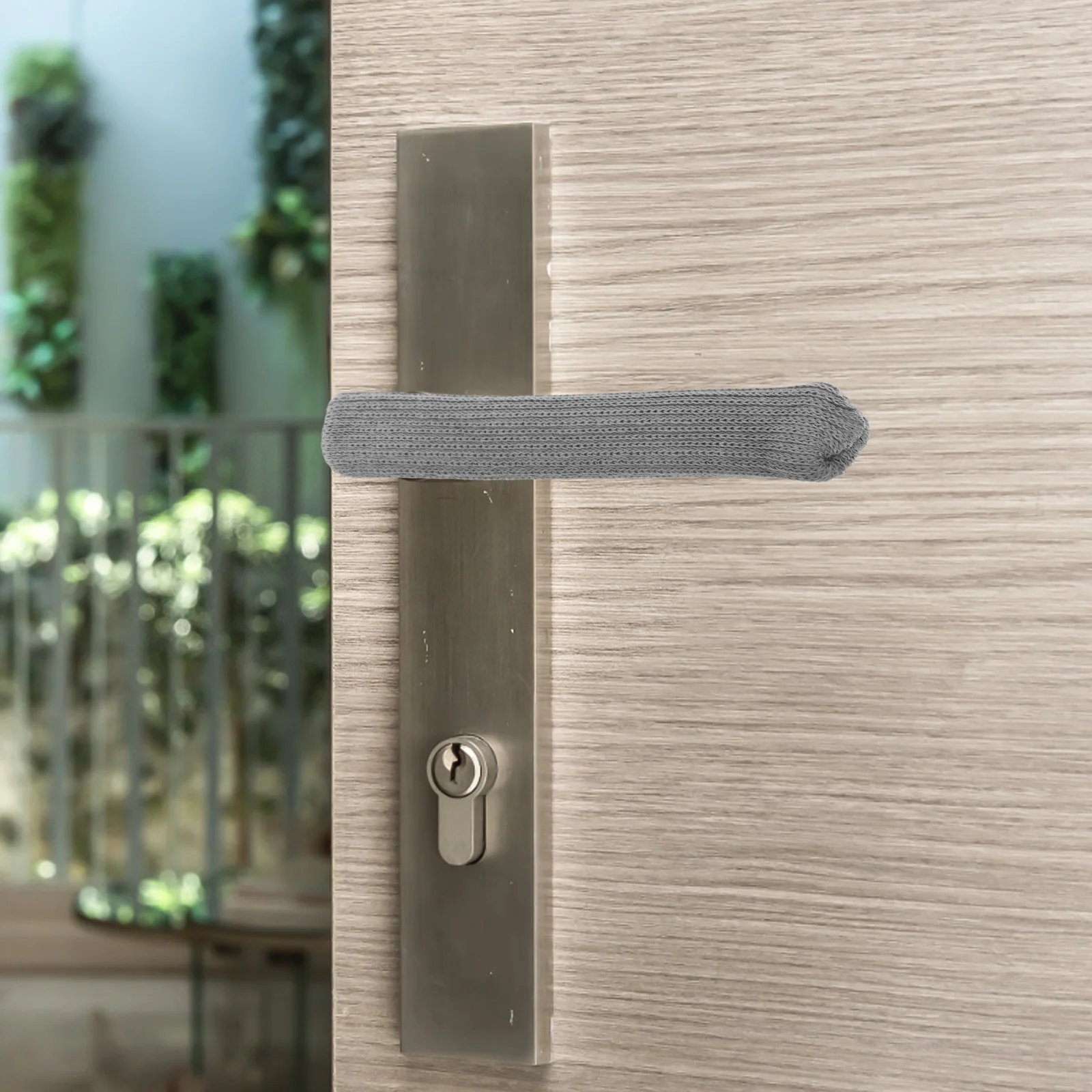 

4Pcs Door Handle Protector Covers Heat Resistant Knob Grip Sleeve for Home Cabinet Safety Anti-Scald Door Handle Cover for Heat