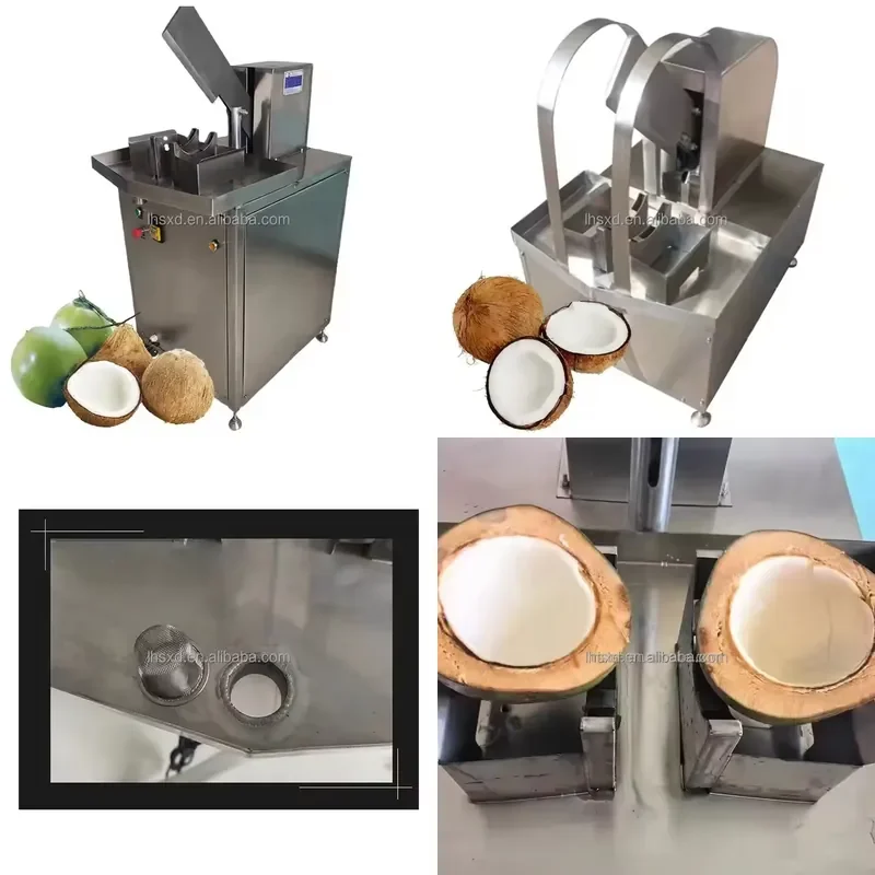 

SFW Certificate Factory Directly Supply Coconut Cutter/Cutting Machine/Cut Coconut Machine