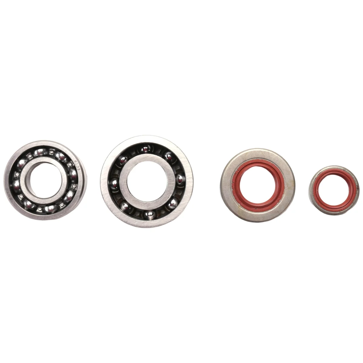 Crankshaft Crank Bearing Oil Seals Kit for STIHL Ms660 066 Chainsaws Parts Replace 9640 003 1850, 9640 003 1560