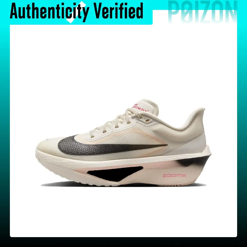 Nike Zoom Fly 6 Fabric Slip Resistant Abrasion Resistant Low top Marathon Training Long Distance Running Shoes FN8455-102