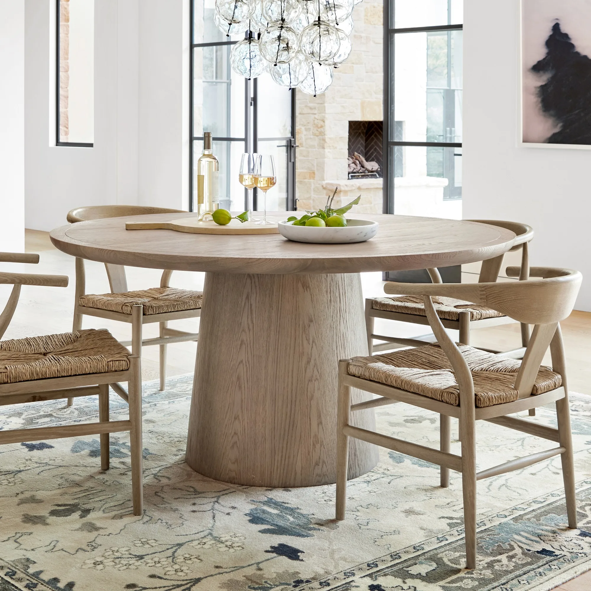 

#Dining Table and Chair Set Luxury Modern Wooden Texture Restaurant Home Furniture Dining Room Wooden Dinning Table Set