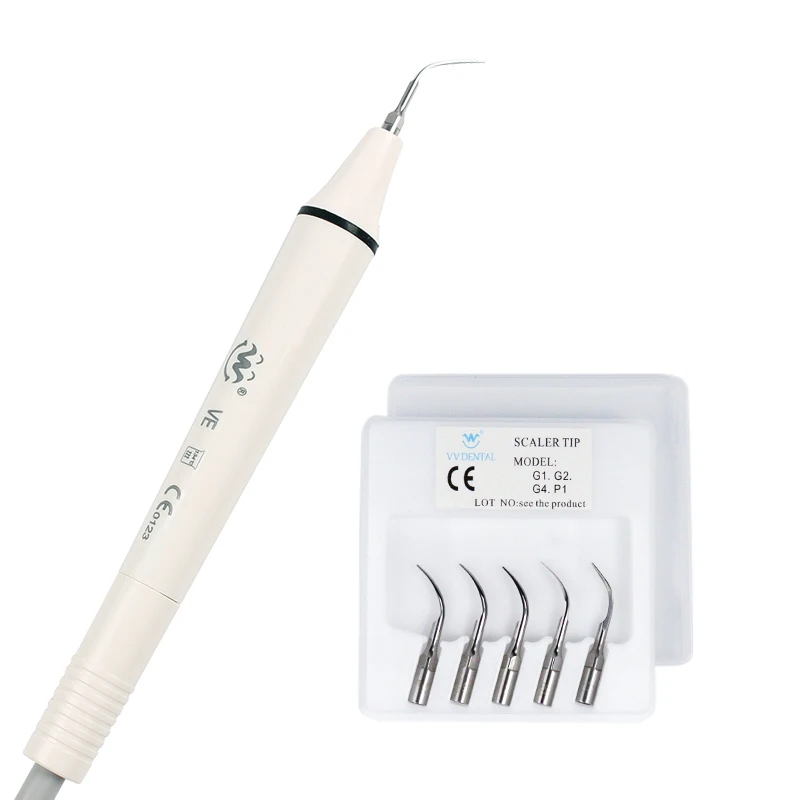 VVDental Ultrasonic Scaler Machine, Dentes branqueamento ferramentas para placa dentária e cálculo, Higiene Oral Limpeza, VVDental